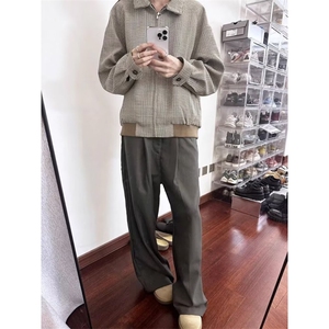 网络图 现货复古潮牌痞帅炸街翻领工装韩版新款男外套R1302-P85图片