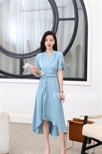 夏款连衣裙，女装连衣裙，珀莎