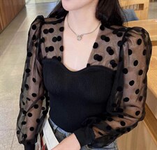 冰丝针织小衫，其它，萌蔻