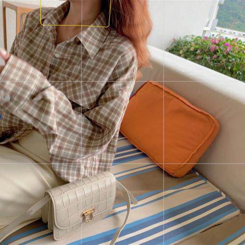 【现货】百搭格子衬衫，女装衬衫，郭郭家