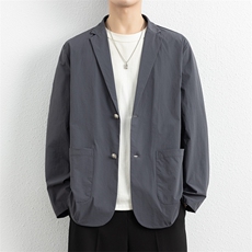 春季新款时尚休闲小西装DSA157B-XZ2628-特P85，男装西服套装，电商A157B