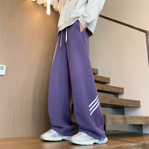 巴黎3杠运动裤男士卫裤A210A-WK03-P35图片