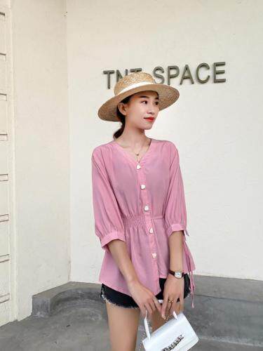 显腰身百搭上衣，女装，百变诱惑