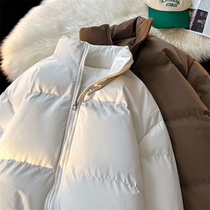 ！2025新款加厚棉服冬季纯色情侣立领棉衣 CM88882-P60特图片