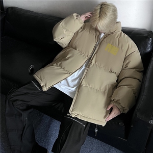 2023港风新款冬季保暖外套宽松立领棉服MY23406特批70控118图片