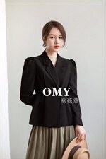 现货！收腰西装外套，女装西装，OMY 瓯蔓意