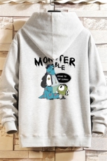 KS21074-P38连帽开衫卫衣男运动外套大码班服砖墙挂拍，男装卫衣，电商A040A