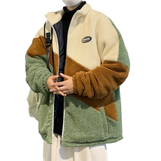 数据新款冬季加绒加厚棉服羊羔绒开衫百搭青少年外套男MY105P95，男装棉衣，电商A086