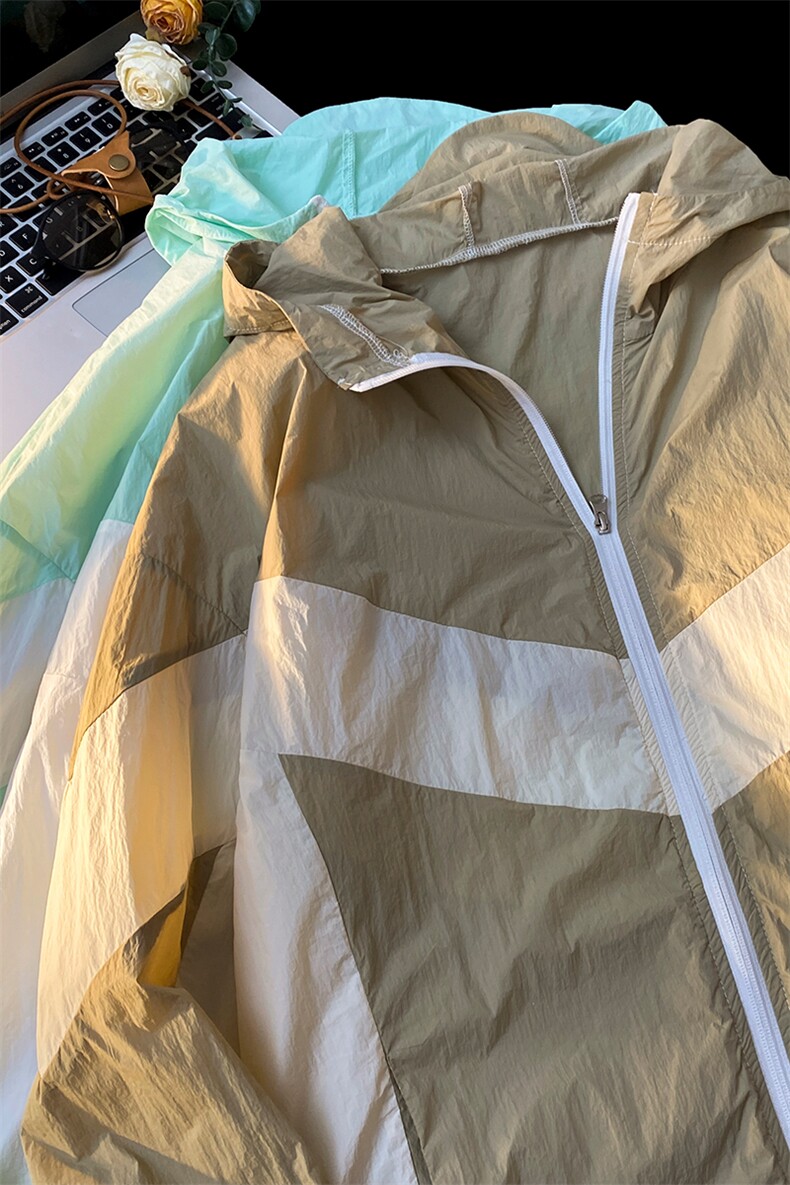 拼色防晒衣男夏薄款冰丝透气防紫外线防晒服外套XZ514-2-1603-P58,男装防晒衣,星座514-2(原B239)