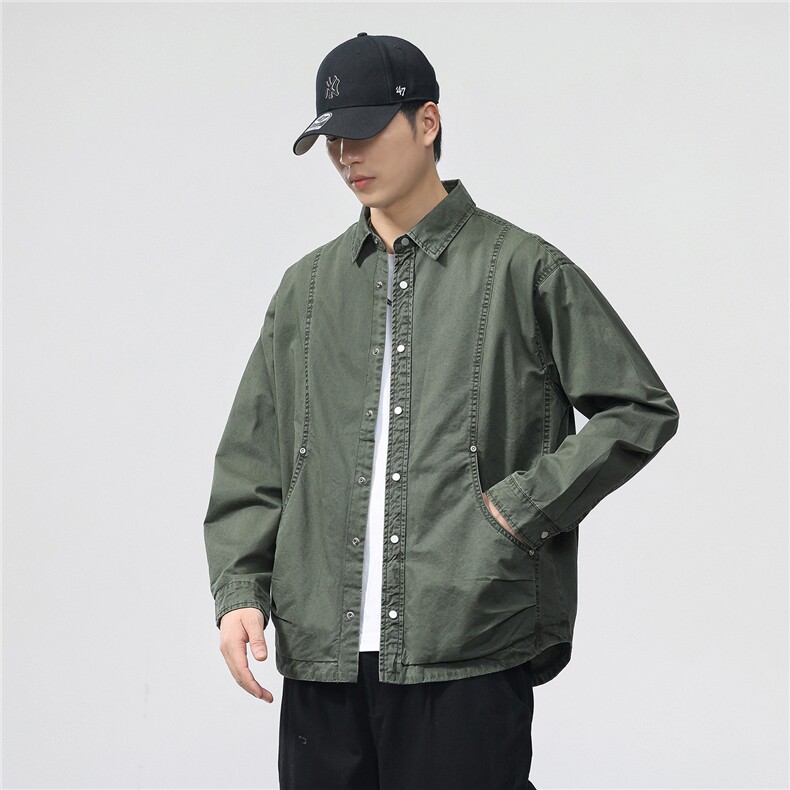 2025款时尚有型双面穿连帽休闲夹克F0972-105控199,男装夹克,电商D215