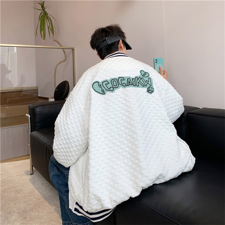 新款夹克男韩版潮牌高街棒球服ins港风百搭宽松痞帅外套JK827-P57,男装夹克,星座1008