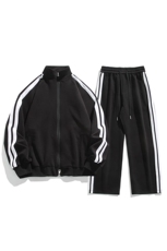 加绒加厚运动服套装W4641JR（加绒）特P53/K8579JR（加绒）特P43，男装休闲套装，电商A007