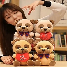 琦琳玩具 抱心狗--精品款