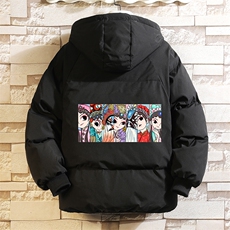 控128加绒面包服男大码羊羔毛衣男MY16250-P100，男装棉衣，电商A040A