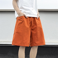 户外夏季格纹休闲宽松大口袋工装五分裤子铆钉短裤男D501/P35，男装休闲裤，星座206（原A221）