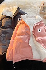 ！2023冬季新款男士百搭加绒加厚棉衣保暖中性棉服MY105特P78，男装棉衣，电商B220