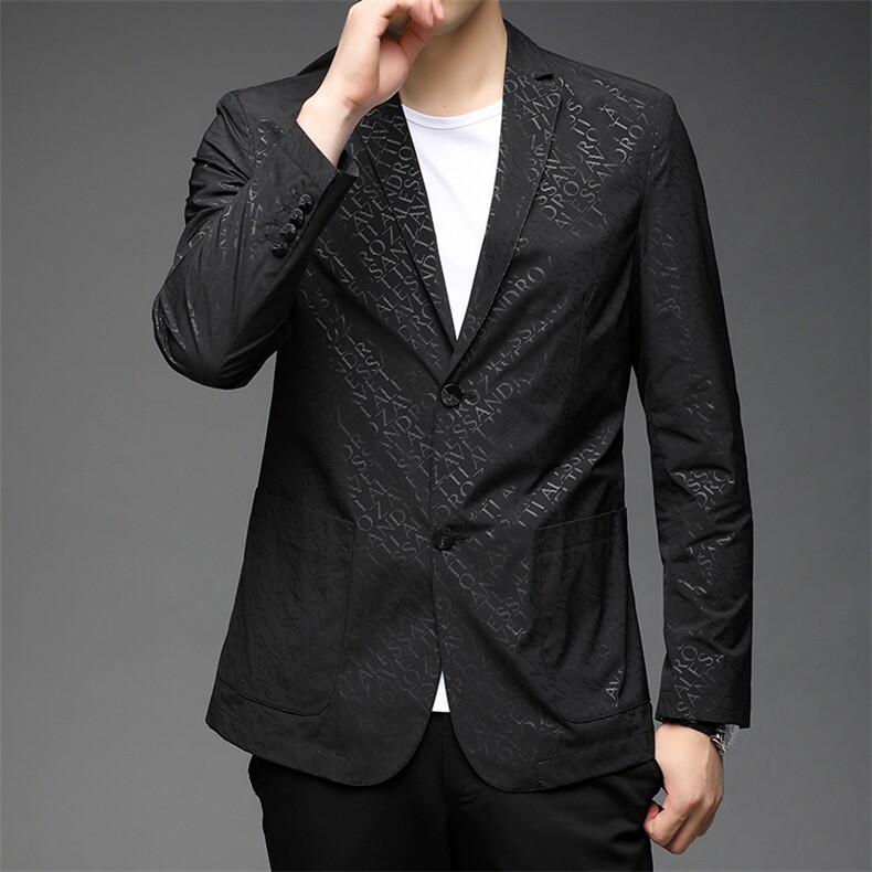 YYA6628802男士2023年秋季新款长袖西服休闲青年夹克西装P165，男装西服，电商B360