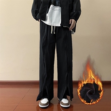 秋冬加绒加厚vibe风机能高街工装直筒裤长裤K03307-P40加绒P50，男装休闲裤，星座308B-1