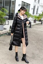 长款羽绒服，女装羽绒服，菲雪妮