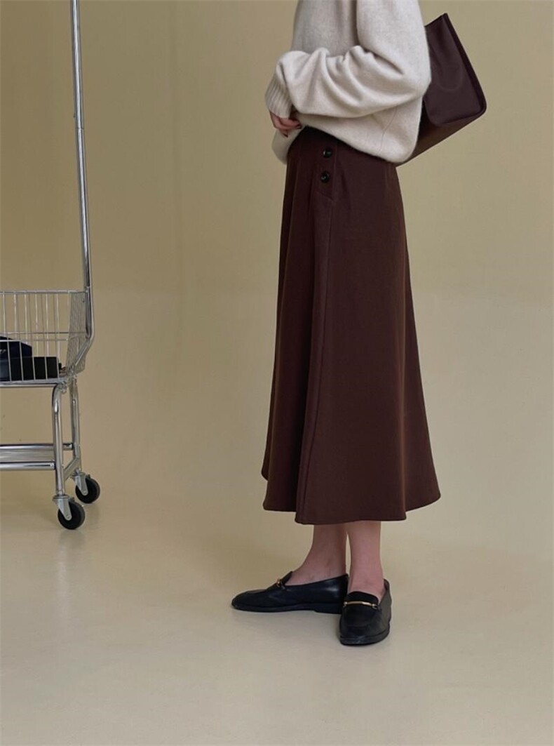 羊毛包裙，其它，Fueeh