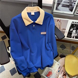 男春季polo潮流时尚休闲长袖Y755P35图片