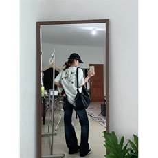 【有货】TX01ZZ-特P35美式街头潮牌藤蔓花卉刺绣cleanfit短袖T恤，男装T恤，星座1007（原301D）