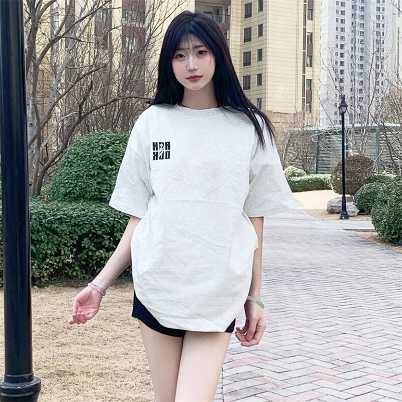万针全刺绣工艺抖音得物高品质260克重磅纯棉双纱美式高街短袖T恤,男装T恤,电商A486-1