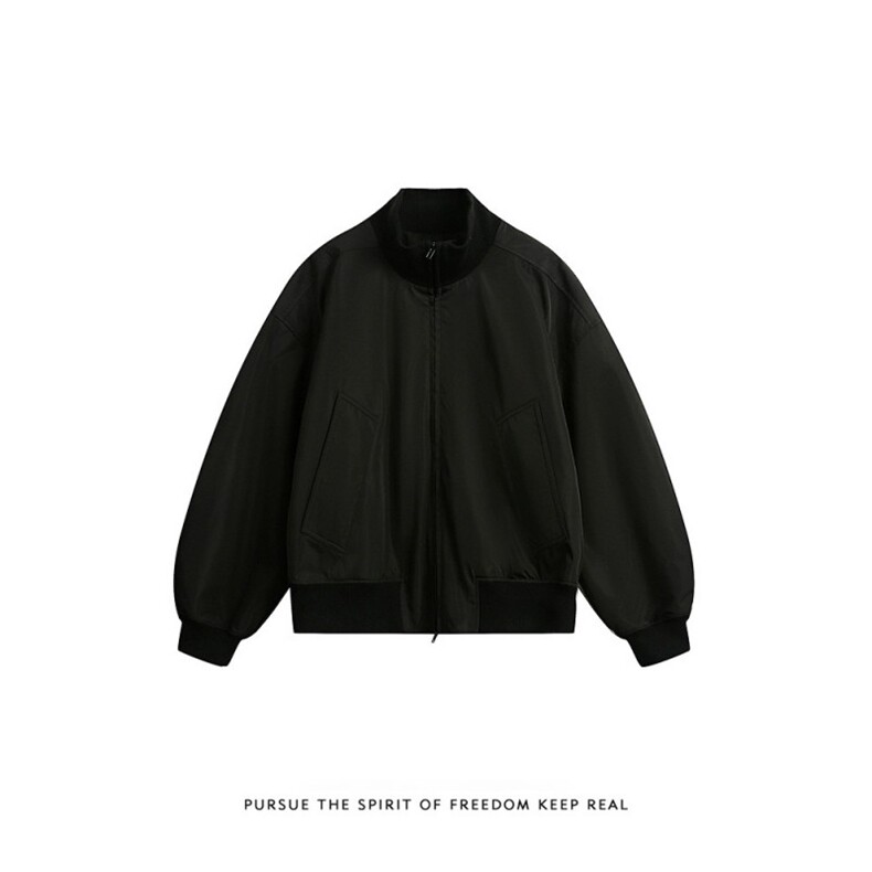 JK741-M-3XL-P45-现货-美式cleanfit短款飞行员夹克立领外套,男装夹克,星座1811B