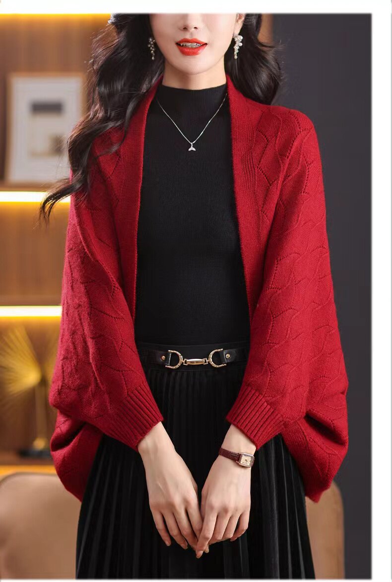 2025年秋季时尚百搭通勤简约休闲羊绒披肩，披肩，斯尔特羊绒