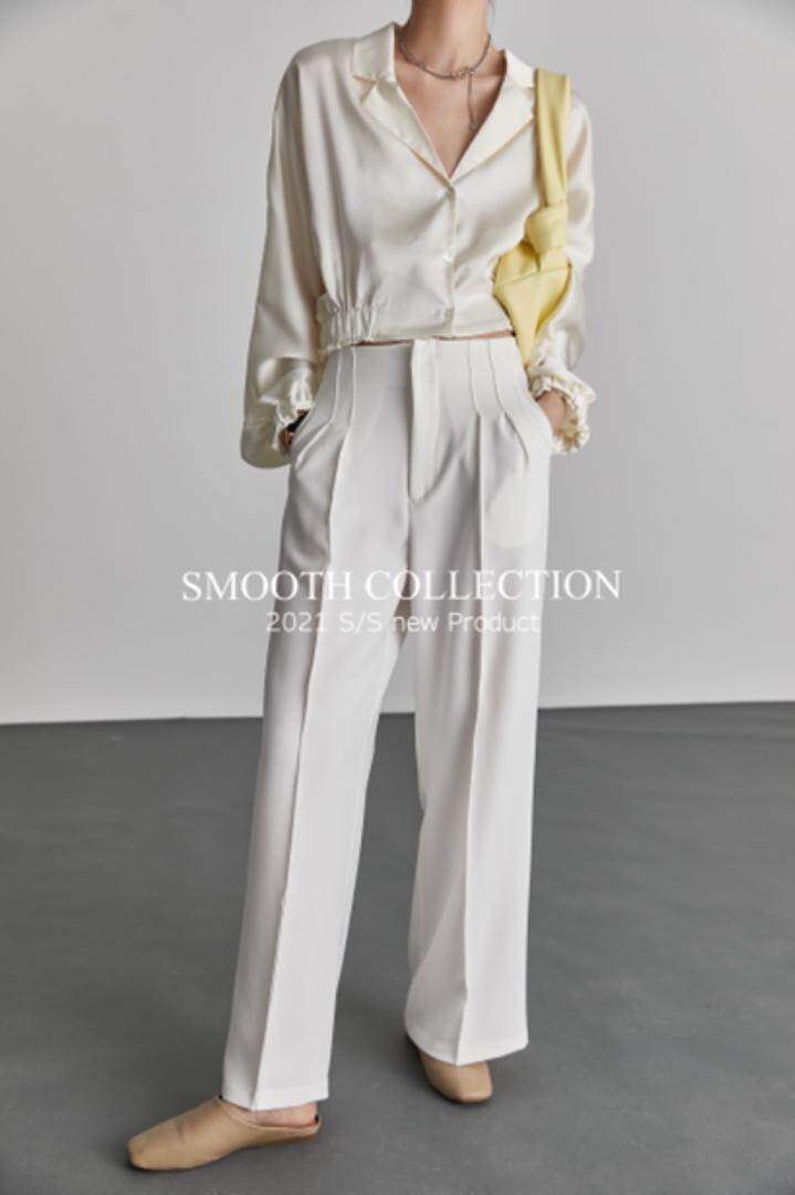 现货春季新款阔腿裤sml，女装，SMOOTH