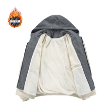 一体毛假两件pu皮短款棉服男款冬季加厚棉袄连帽外套特P95，男装皮衣，电商C306-1