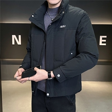 37868-M-3XL-P205标50绒店主风冬季男士休闲纯色立领羽绒服男，男装羽绒服，电商B255