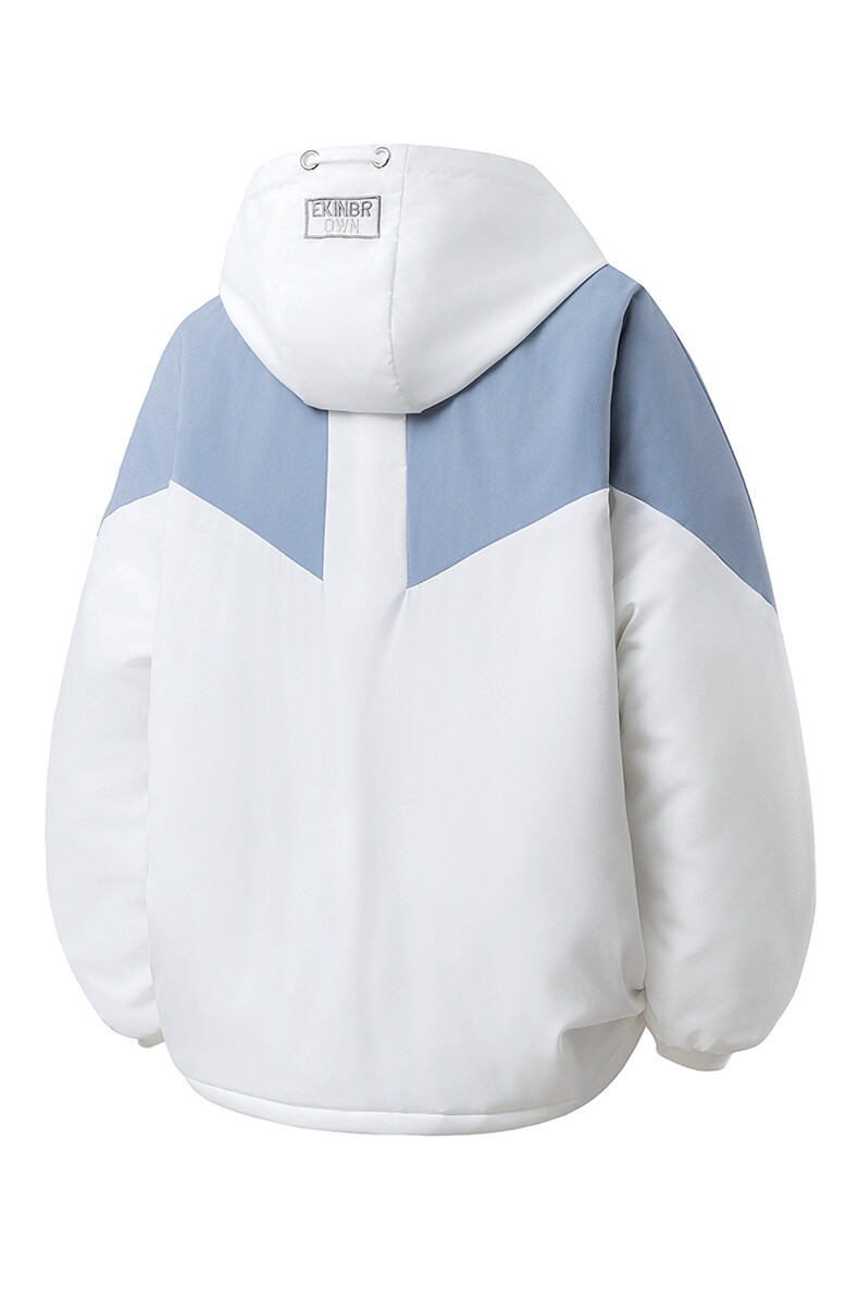 立体白底连帽大码M-5XL棉服聚酯纤维外套男MY7786P60控98,男装棉衣,星座227-7