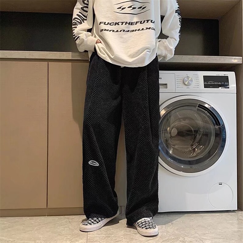菠萝格新款简约男原宿休闲裤休闲裤K160P38，男装休闲裤，星座1116-2