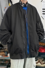 8XL-M特大码秋冬机能夹克外套冲锋衣百搭潮休闲宽松户外JK1301P70，男装夹克，电商D206-1