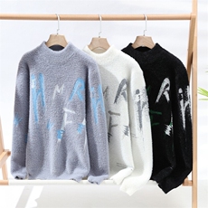 2024【新品】秋冬新款男士仿貂绒针织衫潮流百搭毛衣-M5168-P35，男装针织衫/毛衣，星座1105