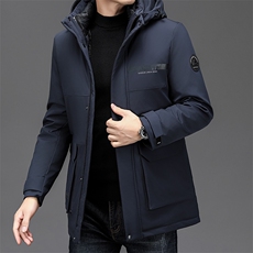 NN8306钱塘2020-3冬季厚款商务休闲简约中年男士羽绒服P225，男装羽绒服，钱塘207-3