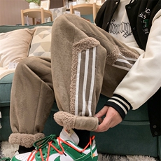 2023羊羔毛加绒加厚宽松休闲裤C111-P85-控118，男装卫衣，星座816A（原B366）