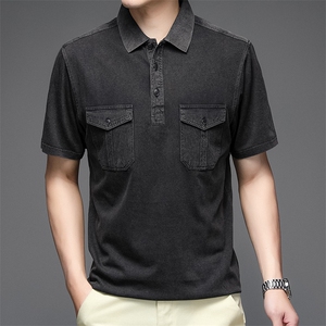 纯棉T恤短袖男2023夏季潮流半袖圆领上衣服NX8906-P55
