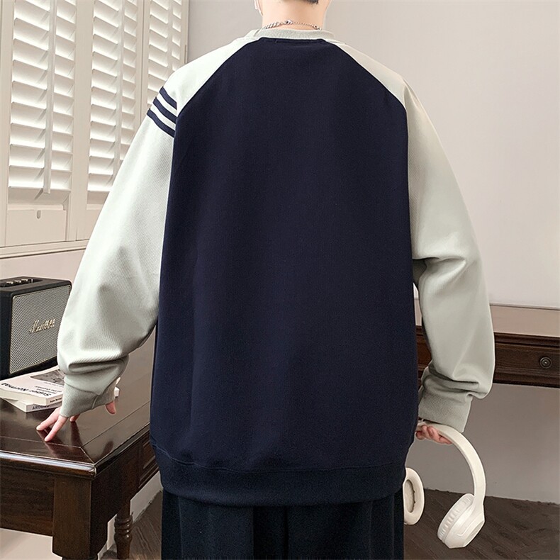 现货主推圆领卫衣春季新品潮流休闲青年卫衣TW7103-P58,男装卫衣,星座1105-3
