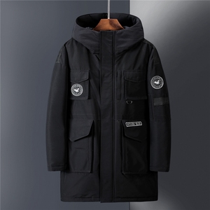 1899 P390 2019冬季新款加厚大鹅羽绒服连帽70绒外套电商B247图片
