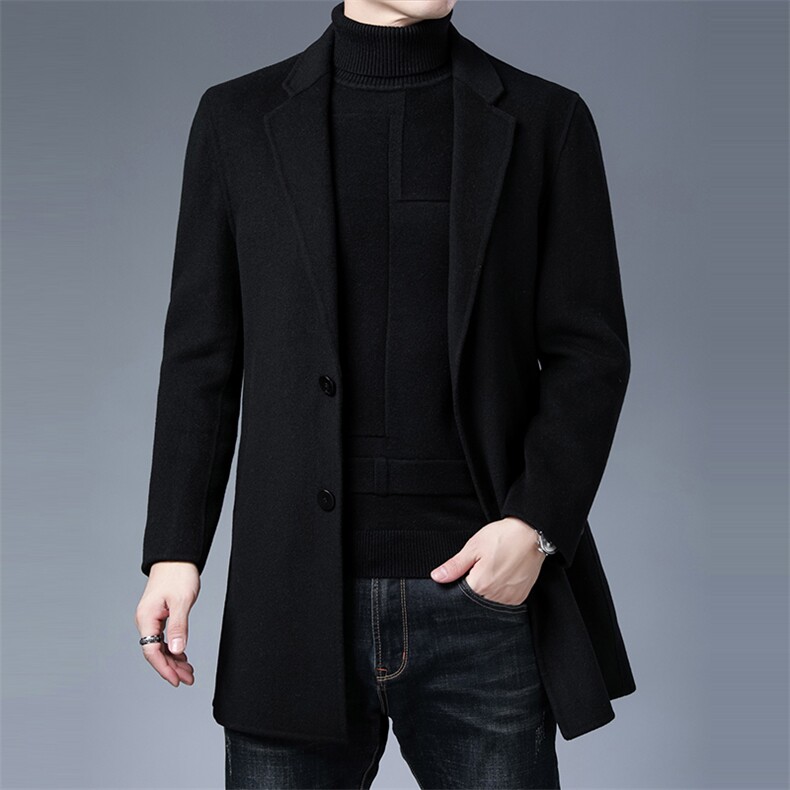 M1921钱塘2020-3双面精品羽绒服高端大货数据好主推P385,男装毛呢大衣,钱塘207-3
