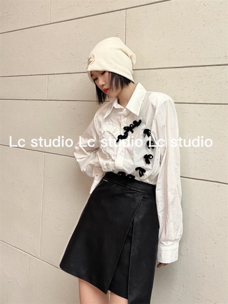 现货秋季A版皮裙两色，其它，LC裤子