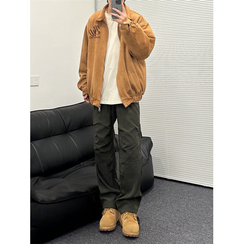 档口主推款软壳某音冲锋裤得物品质常规p45加绒p55,男装休闲裤,星座310A-4