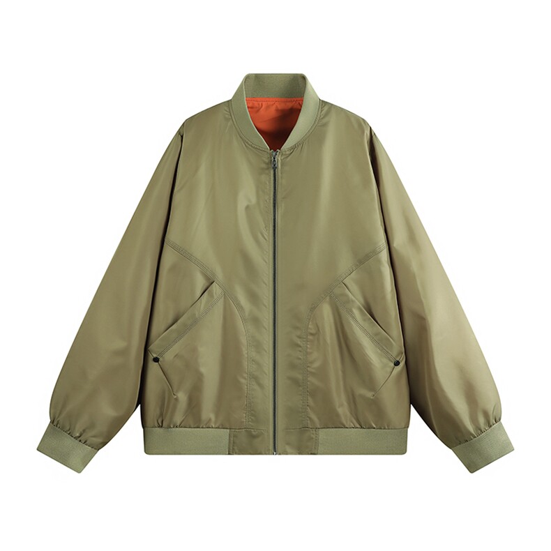 美式复古内里拼色工装夹克户外休闲拼接立领夹克XK8812P65,男装夹克,电商A128