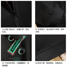KS21171-P38加绒款-P43连帽开衫卫衣男运动外套大码班服砖墙，男装卫衣，电商A040A