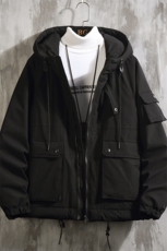 大货2019冬新款工装棉衣男日系大码连帽棉服6025-my916-p115控159，男装棉衣，星座311A