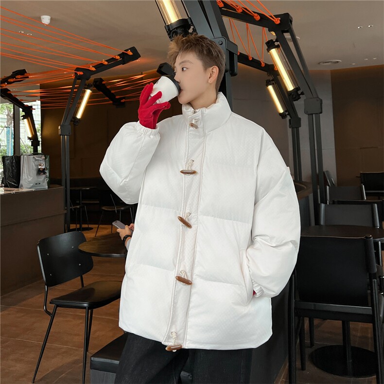 MY246-特批105控168冬装美式立领机车棉服情侣棉衣面包服外套男图片