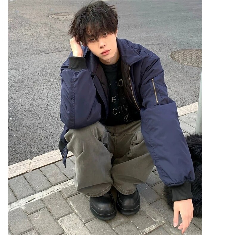 飞行夹克夹夹棉棉衣ZM0111-P70常规58,男装夹克,星座313A(原308A-2)