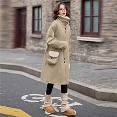 205冬季女装新款大量现货时尚长款加绒保暖派克服绵服，女装派克服，魅衣本色